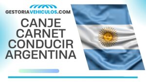 CANJE CARNET DE CONDUCIR ARGENTINA
