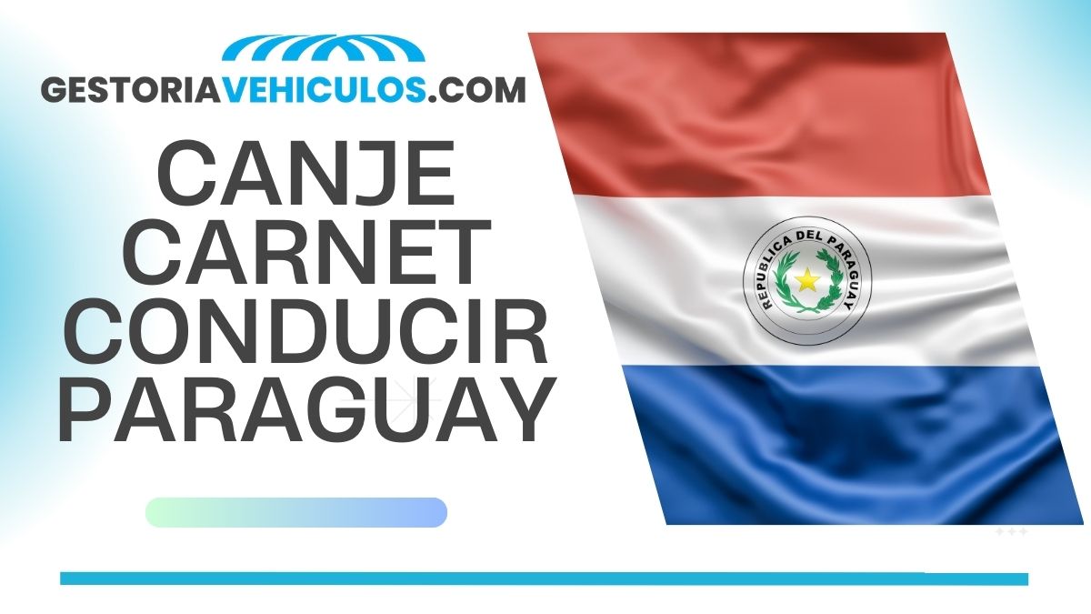 CANJE CARNET DE CONDUCIR PARAGUAY